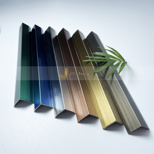 Moldura en Ángulo en L de Acero Inoxidable EX301 para Decoración de Interiores de Hoteles de Lujo - Product Image 5
