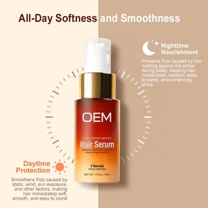 Suero Capilar Alisante Instantáneo Mágico de BonnieCo, Fórmula Sin Enjuague, Alisa en Cero Segundos, Anti-Frizz, Contra Puntas Abiertas, 50ml, OEM - Product Image 3