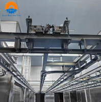 Systèmes de rail de convoyage de carcasses de porcs et de moutons ISO, rails de suspension de viande, équipement de petite abattée pour porcs pour abattoirs