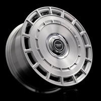 Yüksek Kaliteli 6061-T6 Dövme Alüminyum Alaşımlı Jant Göbeği 20-26 İnç 5*130/5*112/120 PCD Parlak Siyah Kaplama 40mm ET Çok Kollu Yeni