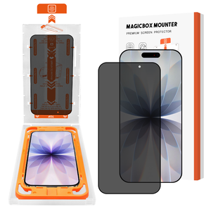 ฟิล์มกันรอยแบบเต็มจอ 9H ป้องกันฝุ่น 2.5D ป้องกันรอยนิ้วมือ ป้องกันรอยขีดข่วน ป้องกันการมองเห็นจากด้านข้าง สำหรับ 12promax/12pro/12 - Product Image 1