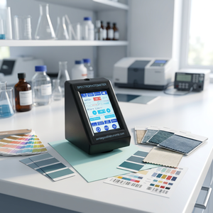 Spectrophotomètre numérique portable Sensegood, colorimètre Vis, mesure CIE LAB, appareil portable avec écran LCD - Product Image 2