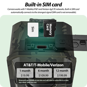4G High-definition 2K Solar Camera With Built-in SIM <b>Card</b>, American Version, European Solar Camera - Product Image 4