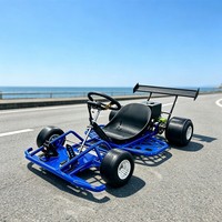 Kart Eléctrico para Adultos, Recargable, con Doble Tracción, para Carreras y Entretenimiento