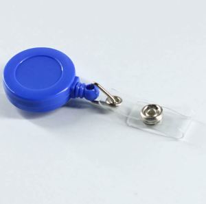 Porta Tarjetas de Identificación con Clip, Porta Credenciales Retráctil, Redondo, para Oficina y Escuela, Venta al Por Mayor de Fábrica - Product Image 6