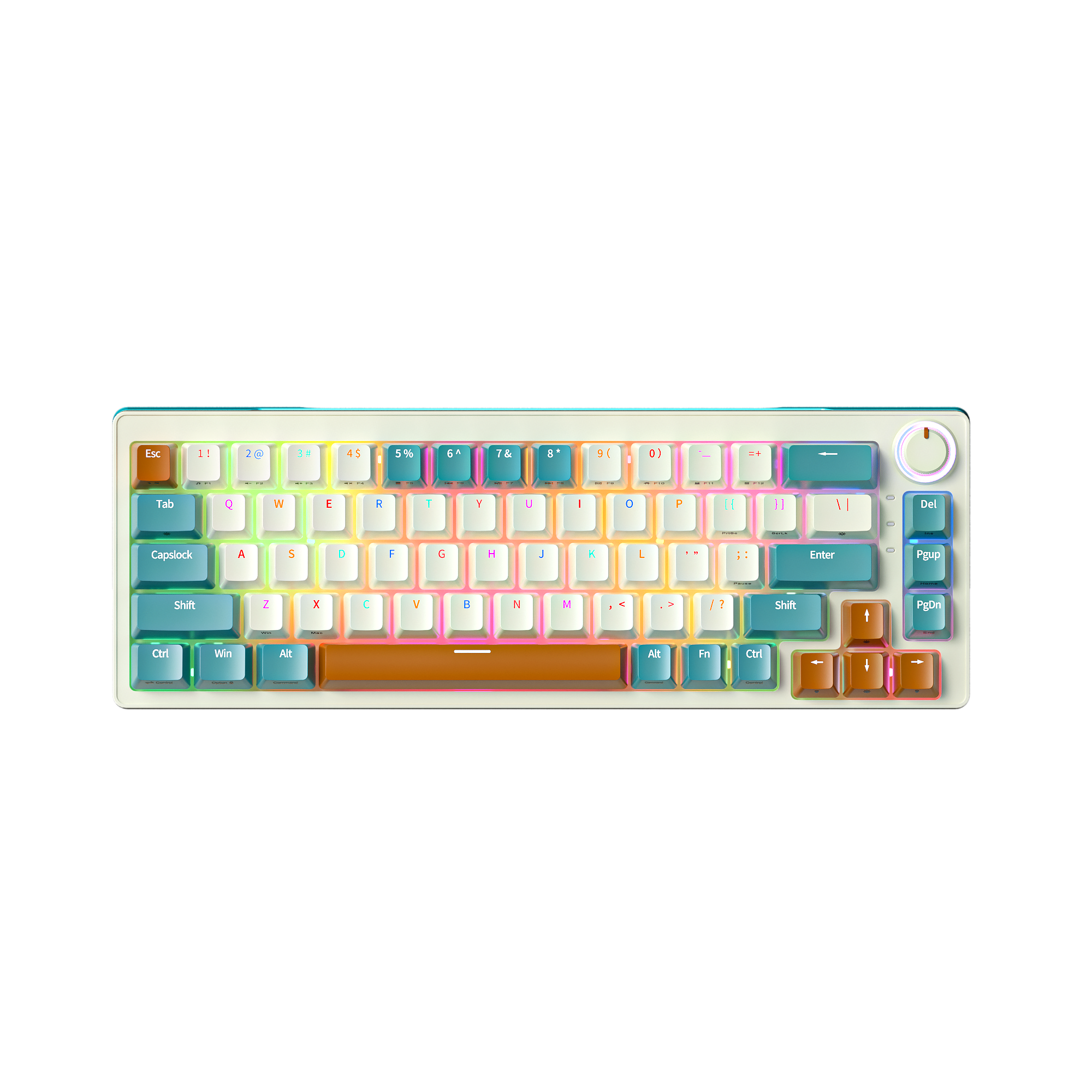 ZIFRIEND ZA68 PRO 60% Gaming Keyboard - Hot Swappable & Wireless