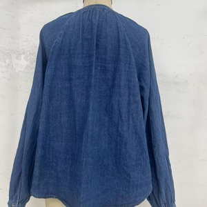 Blouses en tricot d'été pour femmes grandes tailles, vêtements pour femmes, blouses à manches longues, tops et blouses décontractés et élégants pour femmes - Product Image 6