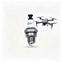 Bougie d'allumage d'usine CM6 A6MI pour pièces de moteur d'avion, drones, moteurs à essence professionnels, hélicoptères à deux temps, aéronefs réels