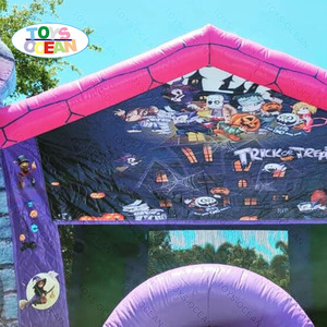 Commercial Inflatable Bounce <strong>House</strong> Jumping Castle <strong>Crazy</strong> Play Haunted Halloween Party Bouncer <strong>House</strong> for Kids - Product Image 6