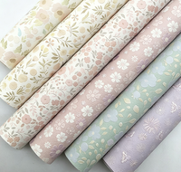 Nouveau design, motifs de dessins animés personnalisés imprimés sur du tissu en cuir synthétique, cuir artificiel en PVC, rouleaux de similicuir pour la fabrication de sacs