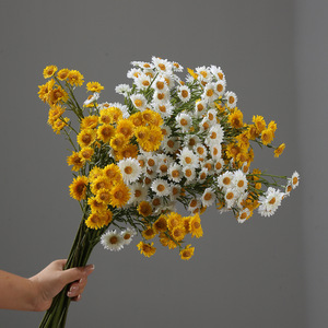 Decoración Rústica de Flores Silvestres, Rama de Margarita Artificial para Arreglos Florales, Relleno de Jarrones, Decoración para el Hogar y Bodas - Product Image 2