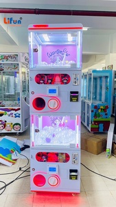 Máquina Expendedora de Juguetes <span class=keywords><strong>en</strong></span> Cápsulas Grandes LIFUN de Alta <span class=keywords><strong>Rentabilidad</strong></span>, Máquina Recreativa Metálica para Huevos Sorpresa de 100mm, Operada con Monedas - Product Image 4