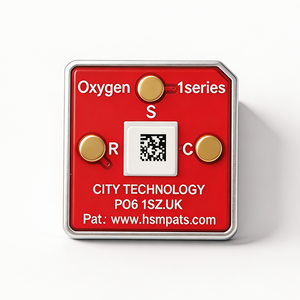 Détecteur de gaz oxygène électrochimique sans plomb CITY 1O2 Mini, plage 0,6 Vol à 25% Vol, origine Royaume-Uni - Product Image 3