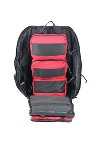 Sac de premiers secours tactique d'urgence en polyester 600D, durable, grande capacité 45L, avec poches organisées amovibles - Product Image 3