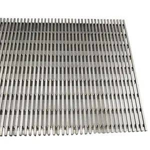 304 316l 0.2mm 0.5mm 1mm gap tube trislot wedge wire screen mesh price