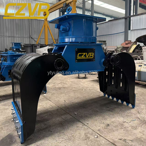 Nuovo Attacco Idraulico Rotante per Escavatore con Pinza per Pietre - Product Image 4