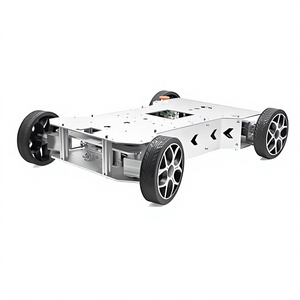 Kit de Chasis para Coche Robótico 4WD con Diseño Ackerman para Proyectos de Robótica y Educación, Hecho en China, Marca My Store - Product Image 1