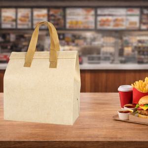 Mochila Térmica Aislante Plegable de Gran Capacidad para Llevar Comida, de Aluminio Moderno de Lujo, Forrada con Papel de Aluminio, No Tejida, Venta al por Mayor Personalizada - Product Image 1