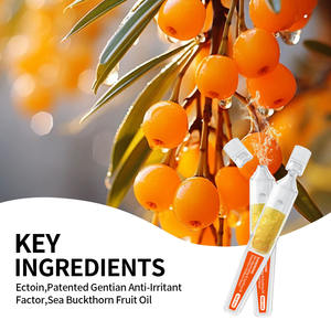 Suero Facial OEM Antiarrugas, Rejuvenecedor y Calmante en Suspensión Oleosa de 30 ml, Monodosis, Mejora la Sensibilidad de la Piel, Reconstruye la Resiliencia - Product Image 3