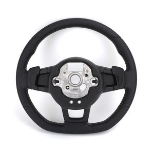 Volant sport en cuir pleine fleur R Line pour VW Volkswagen <span class=keywords><strong>Golf</strong></span> 5 6 <span class=keywords><strong>7</strong></span> <span class=keywords><strong>7</strong></span>.5 R MK5 MK6 MK7 MK7.5 GTI <span class=keywords><strong>GTD</strong></span> Polo Passat B6 B7 B8 CC - Product Image 2