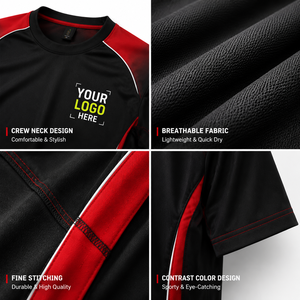 Men Drifit <b>Shirt</b> with Custom logo Performance Gym Training Moisture Wicking Breathable Quick Dry Lightweight Sportswear T-<b>shirts</b> - Product Image 3