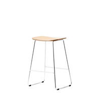 Tabouret de bar en bois massif, chaise haute moderne en fer pour la maison, l'îlot de cuisine, le comptoir de bar, le bureau d'accueil