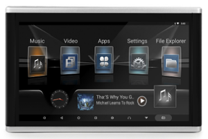 אנדרואיד 11 מסך בידור למושב האחורי צג לרכב טלוויזיה 15.6 אינץ' צג משענת ראש 4G מצלמה קדמית - Product Image 5