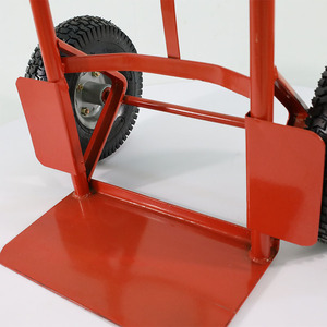 Portador de sacos múltiples de carro de mano resistente HT2022 de fuerza industrial con construcción de acero para manejo de materiales de almacén - Product Image 4