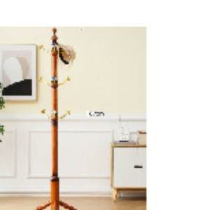 Perchero moderno de madera 36903-M6-A/B/G/H/W1 - Product Image 1