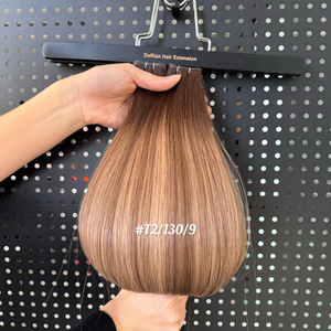 Extensions de cheveux humains en trame Genius à double trame <span class=keywords><strong>russe</strong></span> brute en stock important, 18-22 pouces, peuvent être coupées, extensions de cheveux Genius - Product Image 2