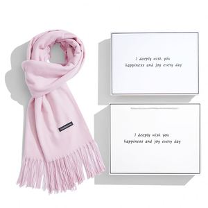 Versatile Personalized Silverbox Winter Christmas Scarf Gift Box Set Practical Birthday Gift for Female Friends <b>Girlfriends</b> - Product Image 1