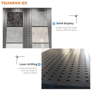 QuartzHavenUltra Slab <strong>Frame</strong> Display Case Retail <strong>Grid</strong> Shelving Trade Show - Product Image 4