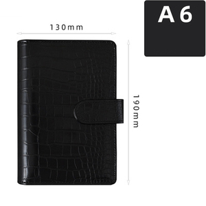 Clips de reliure à anneaux spirales personnalisés A4 A5 A6, classeur économique, organiseur en cuir Filofax, agenda, calendrier <span class=keywords><strong>2021</strong></span>, carnet - Product Image 6