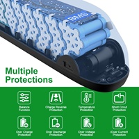 Batterie de vélo électrique 36V 48V Downtube 15Ah 17.5Ah 21Ah avec cellules 18650, batterie lithium-ion pour VTT électrique