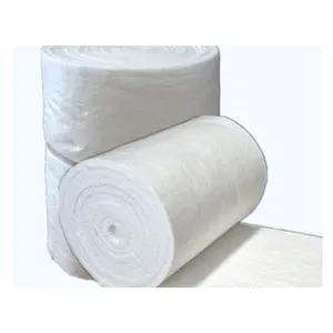 KINGWOOL Schnelle Lieferung 96 kg/m 3 Dichte Isolierung Keramik faser decke Aluminiums ilikat wolle Keramik faser decke