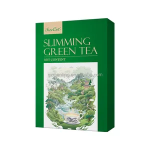 Slimming Tea Flat Belly Detox Diet Fast Tummy Organic Herbal Weight Loss Slim In Thailand