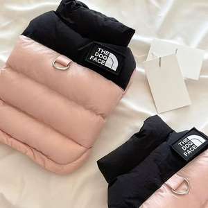 Giacca invernale per animali domestici, cappotto antivento rivestito a 2 gambe, abbigliamento per cani caldo e ispessito per il freddo - Product Image 4