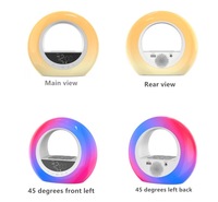 Veilleuse arc-en-ciel Smart Touch 16 couleurs changeantes Réveil lever du soleil Réveil Lumière pour enfants