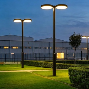 ไฟถนน LED พลังงานแสงอาทิตย์ ระดับการป้องกัน IP65 ตัวเรือนอะลูมิเนียม แสงสีขาว สำหรับสวนหย่อม วิลล่า สวนสาธารณะ ถนน - Product Image 5