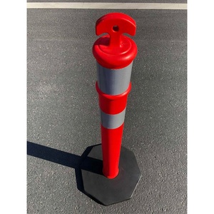 Giao Thông Linh Hoạt Cao Có Thể Nhìn Thấy Đàn Hồi Delineator Mềm Cảnh Báo Bài - Product Image 5