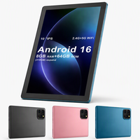 Tablet PC Android 16 de 10 Pulgadas, 3GB+9GB de RAM Expandible a 64GB, WiFi 5G, Pantalla IPS, Logotipo Personalizado, OEM, ODM