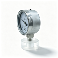 New Arrival Stainless Steel Pressure Gauge -40~100℃ Medium Temp High Precision Industrial Pressure Instrument