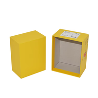 Boîte cadeau personnalisée en carton rigide à deux pièces avec couvercle et base, encre de soja, accessoires automobiles, pièces de freinage automobile, transport et stockage, boîtes de plaquettes de frein
