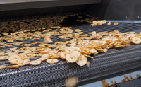 Productielijn voor bananenchips, machine voor het maken van plantainchips, apparatuur voor het frituren en snijden van bananen voor snackfabrieken
