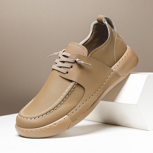 2026 Men's Loafers From the <strong>UK</strong> Casual Lazy Fashionable and Comfortable with Stitching Design Summer Wholesale - Product Image 2