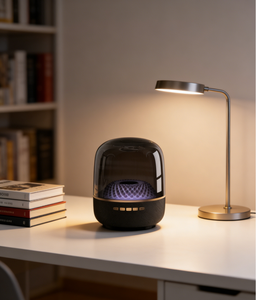 ลำโพงโปร่งใสทันสมัยพร้อมไฟ RGB, <span class=keywords><strong>Harman</strong></span> <span class=keywords><strong>Kardon</strong></span> Aura Glaze, 360 °   เสียงรอบทิศทาง - Product Image 2