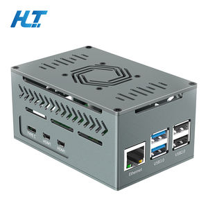 第五代覆盆子皮铝合金冷却外壳4010 PWM风扇铜电脑零件增强性能 - Product Image 1