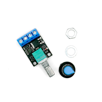 Pengontrol Kecepatan Motor DC PWM 5V-16V 10A Pengatur Kecepatan Tanpa Tingkat Modul Kontrol Daya Peredup LED Unit Penyesuaian Penggerak DIY