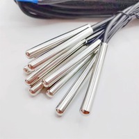 Sensor de temperatura analógico preciso, láser pt 385, rtd, pt100, pt1000, 24v, 2, 3, 4 cables