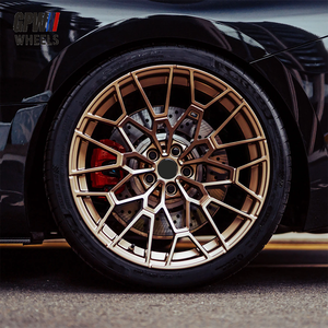 Jantes de voiture GPW personnalisées de 18, 19, 20, 21, 22 pouces, bronze, style 827m, 5x112, roues forgées pour <span class=keywords><strong>BMW</strong></span> M3 M4 X3m X3 G01 G20 G22 G80 G82 M340i - Product Image 4
